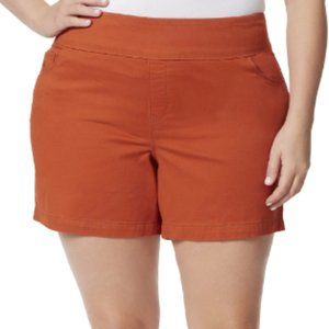 Gloria Vanderbilt Women's Plus Size Pull On Shorts